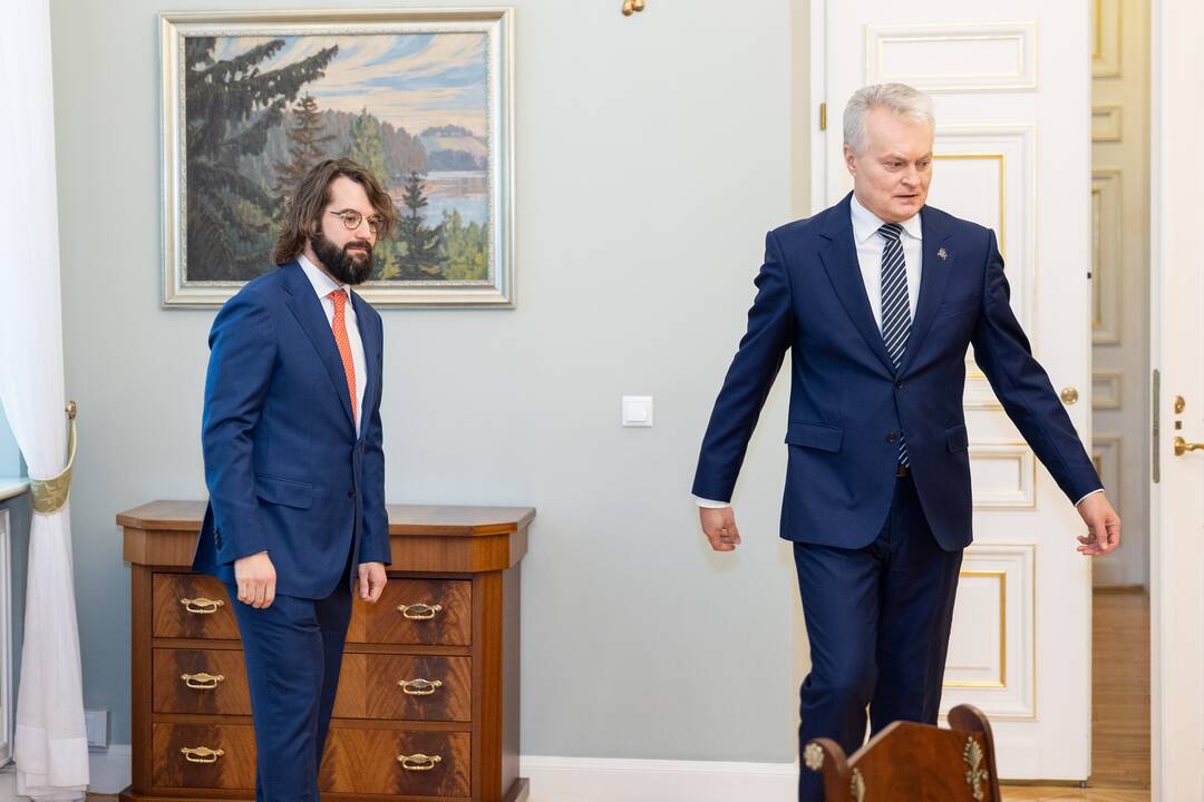 Prezidentas susitiko su kandidatu į aplinkos ministrus Poderskiu