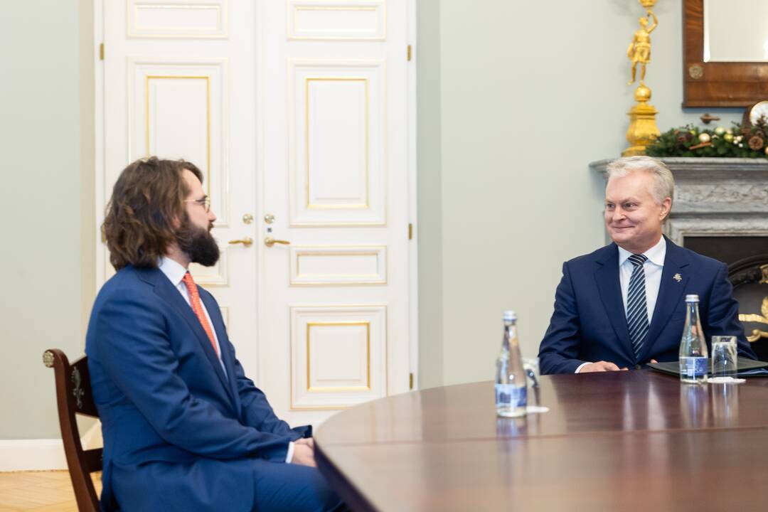Prezidentas susitiko su kandidatu į aplinkos ministrus Poderskiu