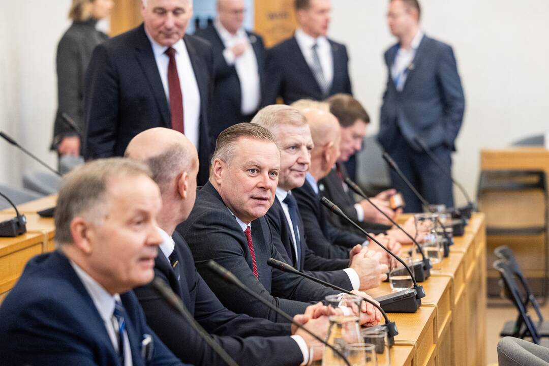Premjeras susitiko su Lietuvos savivaldybių asociacijos vadovybe ir merais