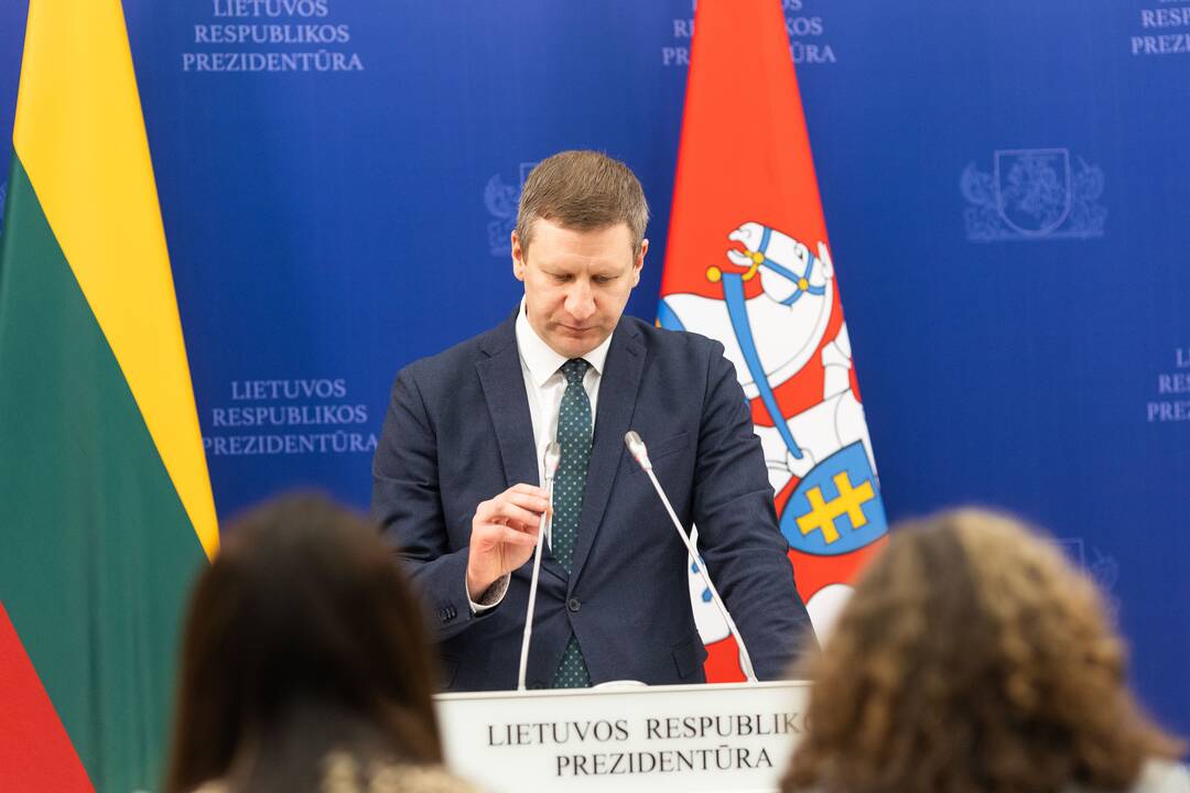 Prezidentas susitiko su partijų lyderiais