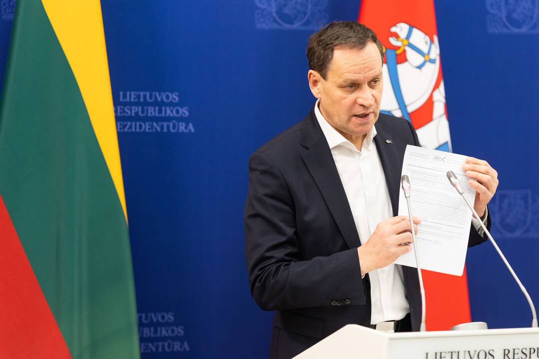 Prezidentas susitiko su partijų lyderiais