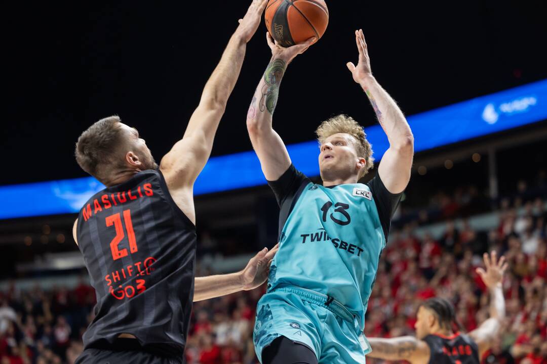 Dramatiškame sostinės derbyje – „Ryto“ pergalė
