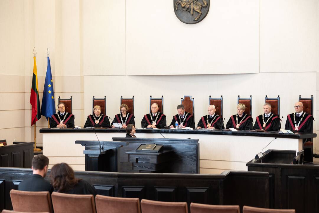KT skelbiamas nutarimas, susijęs su partnerystės institutu