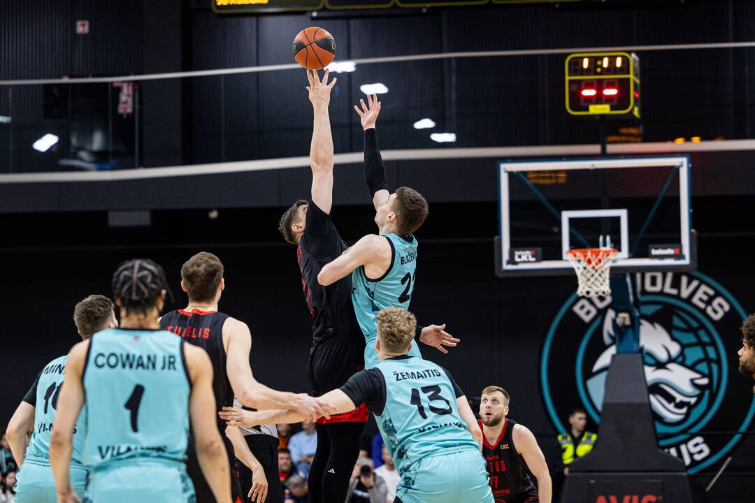 „Betsafe-LKL“ rungtynės: Vilniaus „Wolves-Twinsbet“ - Vilniaus „Rytas“