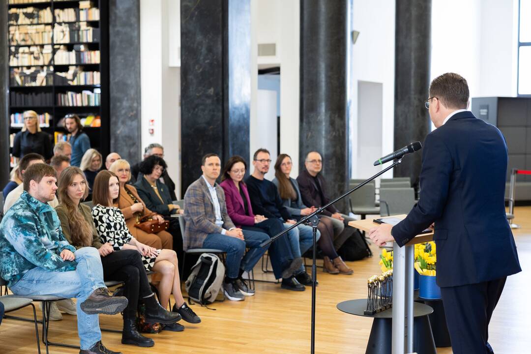 Apdovanojimai „ES investicijos Lietuvoje“ Martyno Mažvydo bibliotekoje