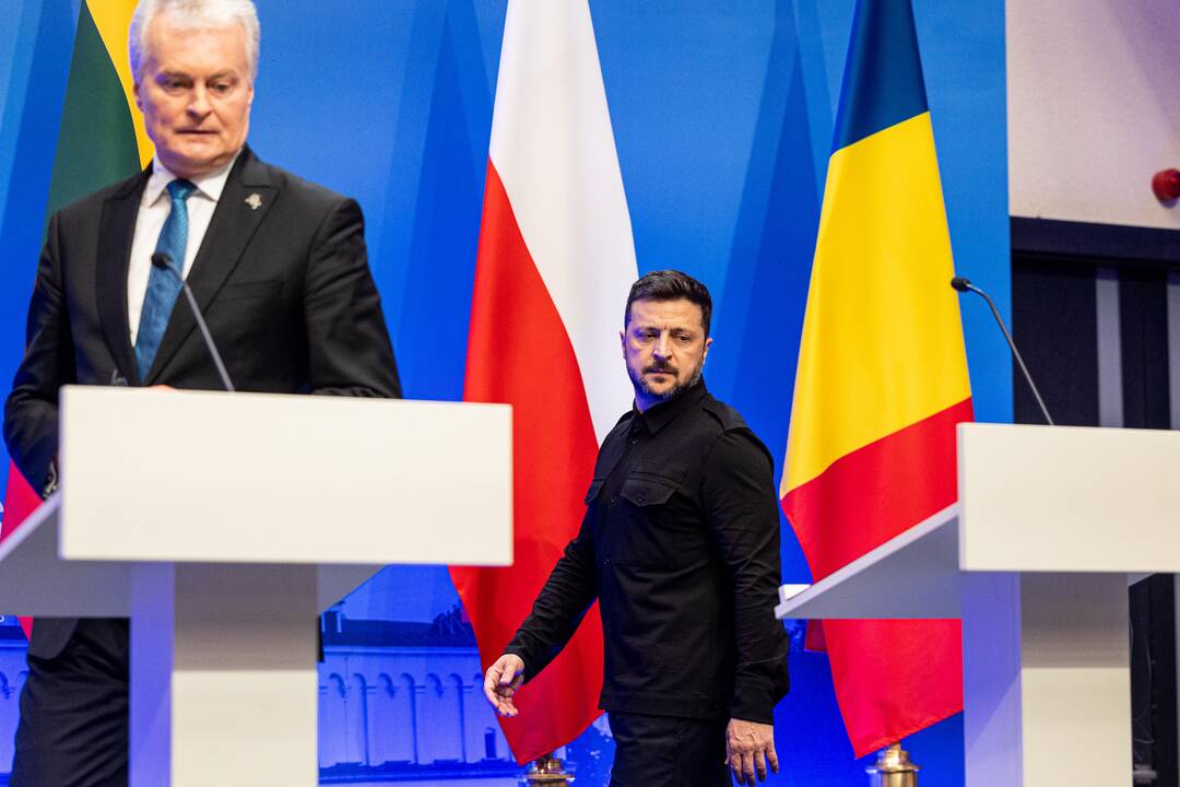 Vilniaus viršūnių susitikimo spaudos konferencija