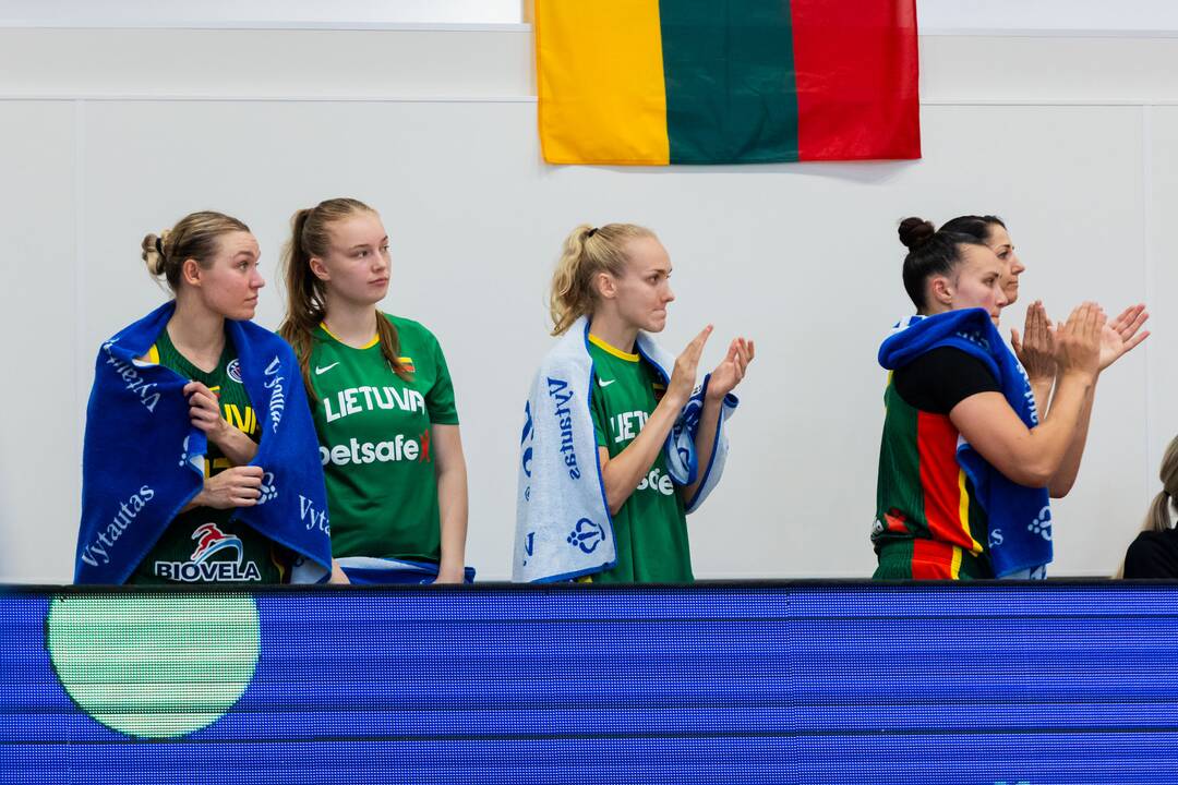 Kontrolinės moterų krepšinio rinktinės rungtynės: Lietuva – Švedija
