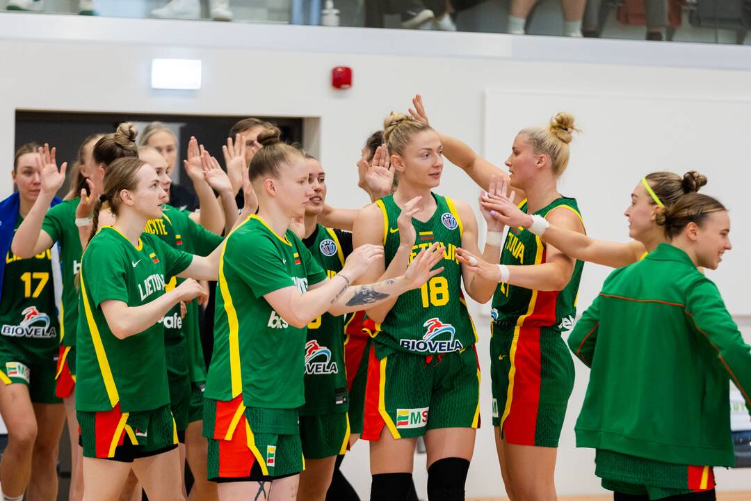 Kontrolinės moterų krepšinio rinktinės rungtynės: Lietuva – Švedija