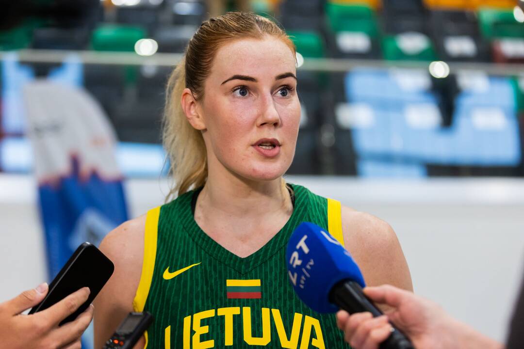 Kontrolinės moterų krepšinio rinktinės rungtynės: Lietuva – Švedija