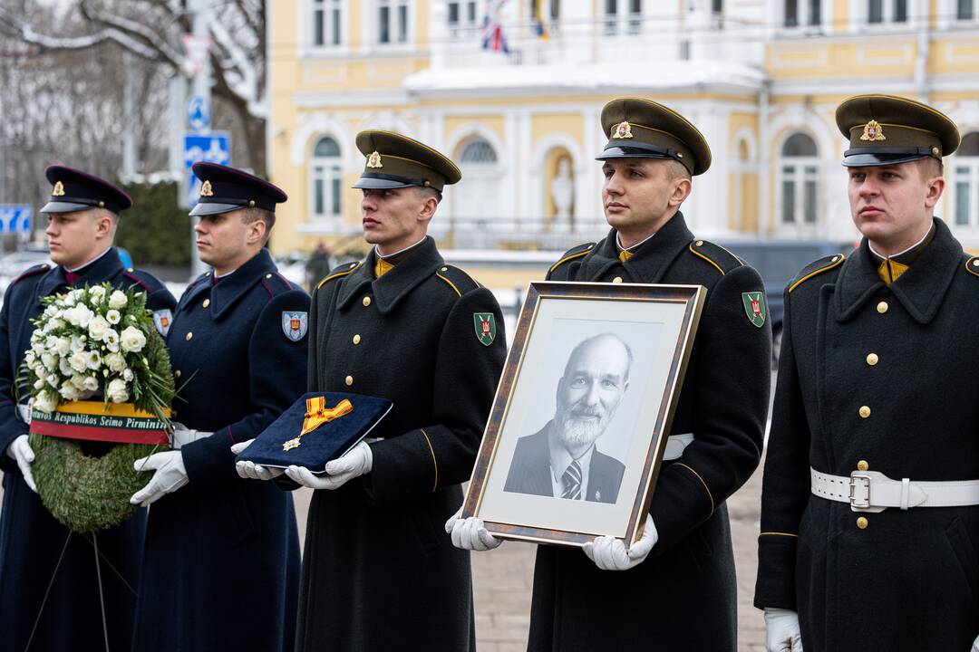 Signataro S. Pečeliūno laidotuvės