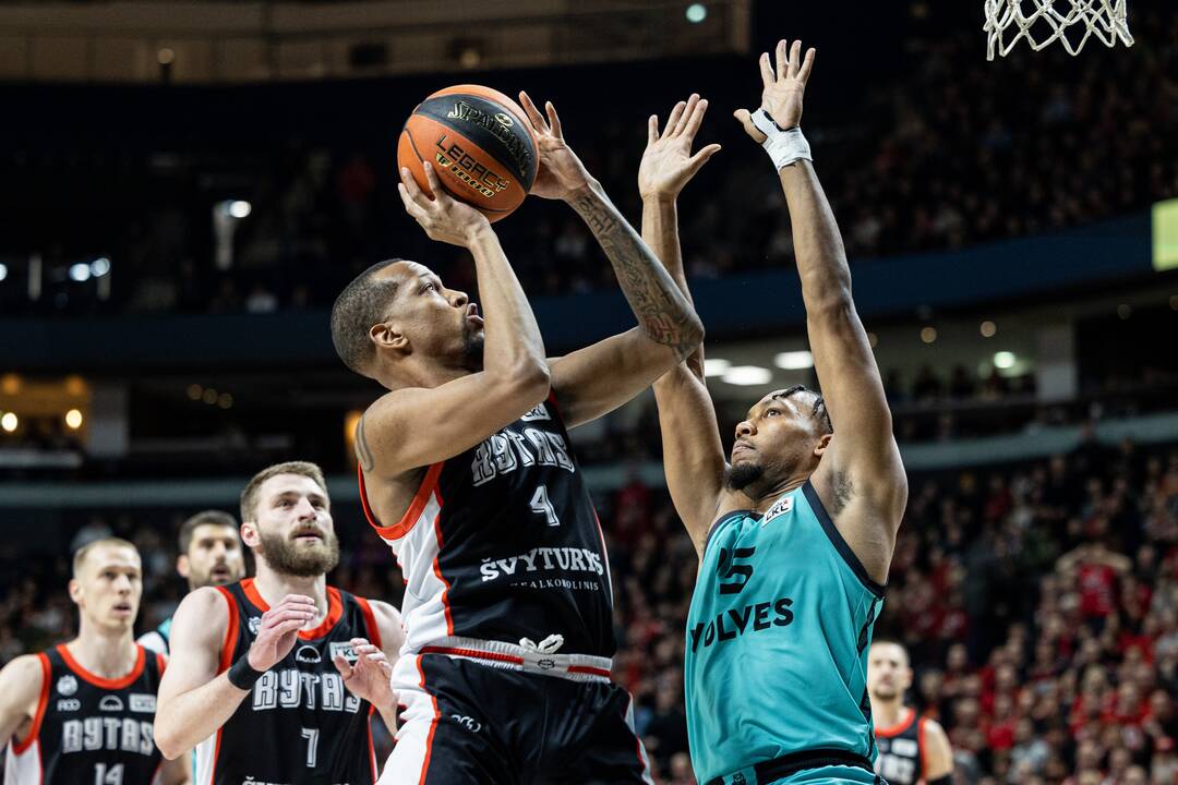 LKL rungtynės: Vilniaus „Rytas“ - „Wolves“