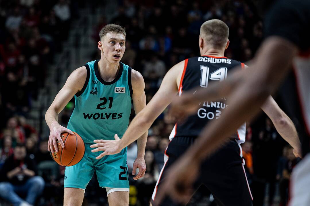 LKL rungtynės: Vilniaus „Rytas“ - „Wolves“