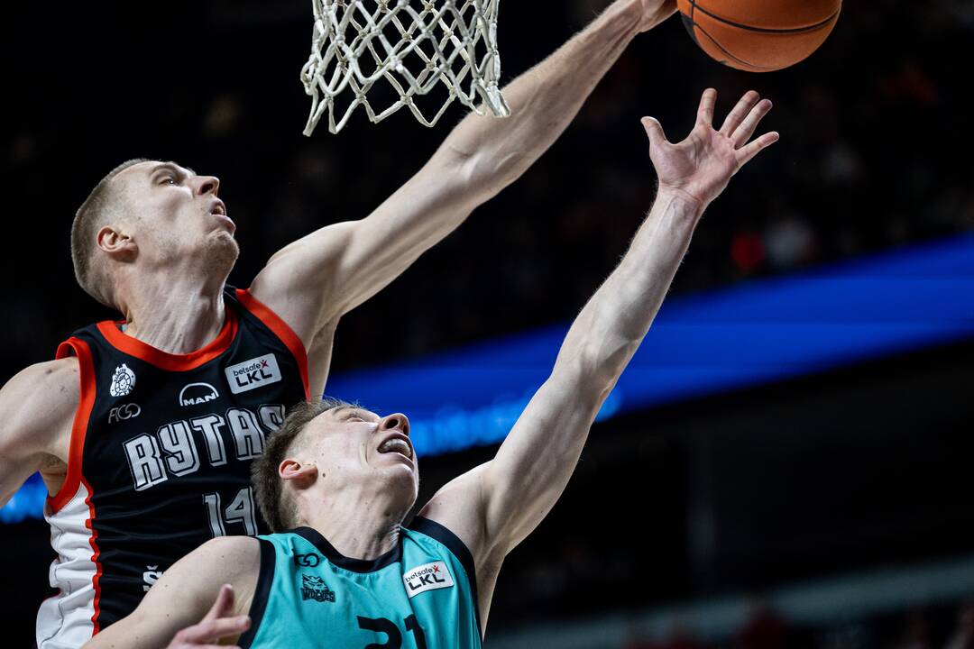 LKL rungtynės: Vilniaus „Rytas“ - „Wolves“