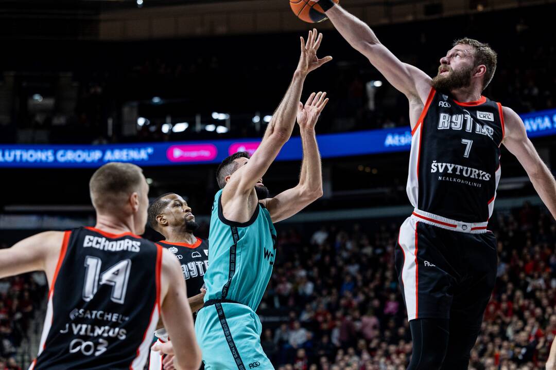 LKL rungtynės: Vilniaus „Rytas“ - „Wolves“