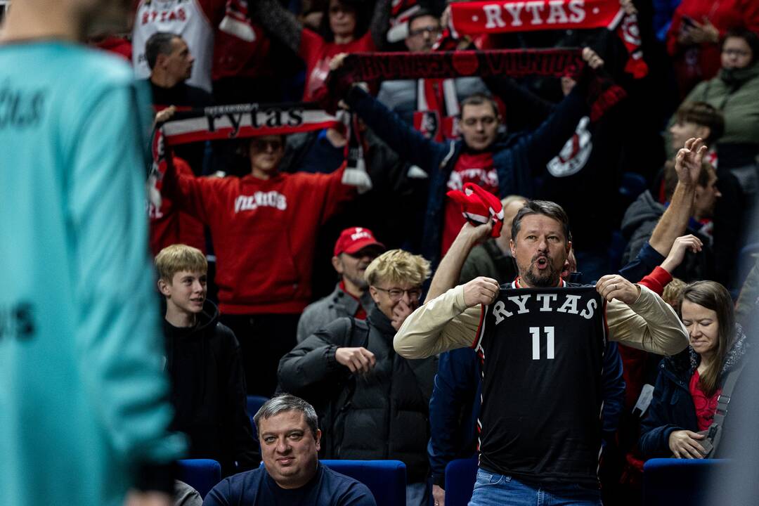 LKL rungtynės: Vilniaus „Rytas“ - „Wolves“