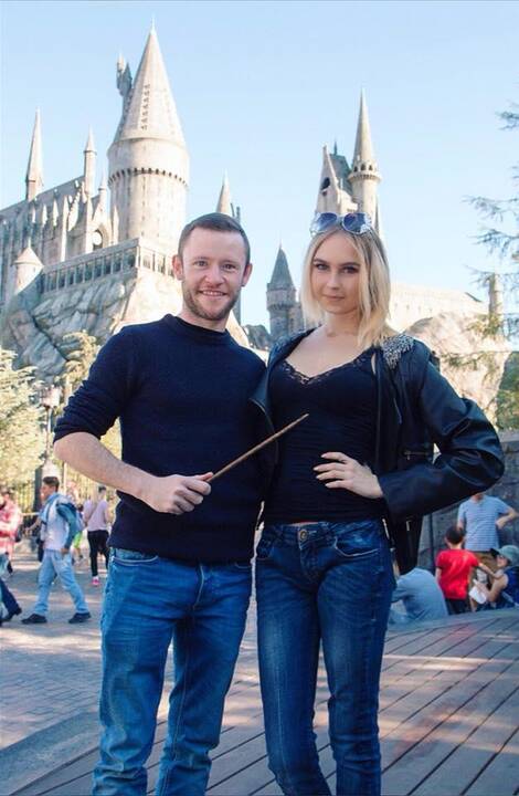 Jonas Valančiūnas ir Simona Milinytė