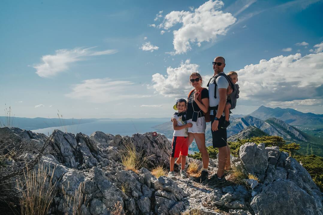 Iššūkis: prieš trejus metus Augustė ir Tadas Dunauskai pasiryžo apsigyventi Kroatijos Splito mieste. 