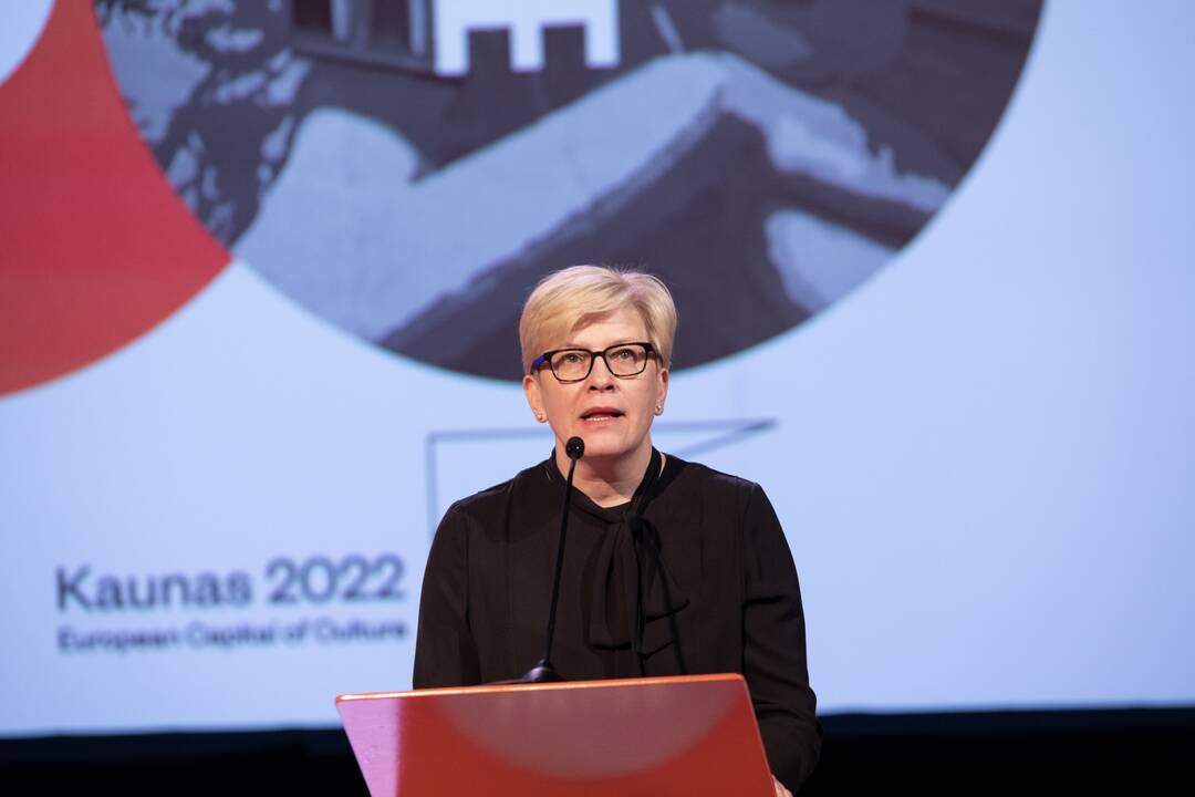 Premjerė lankėsi Litvakų kultūros forume