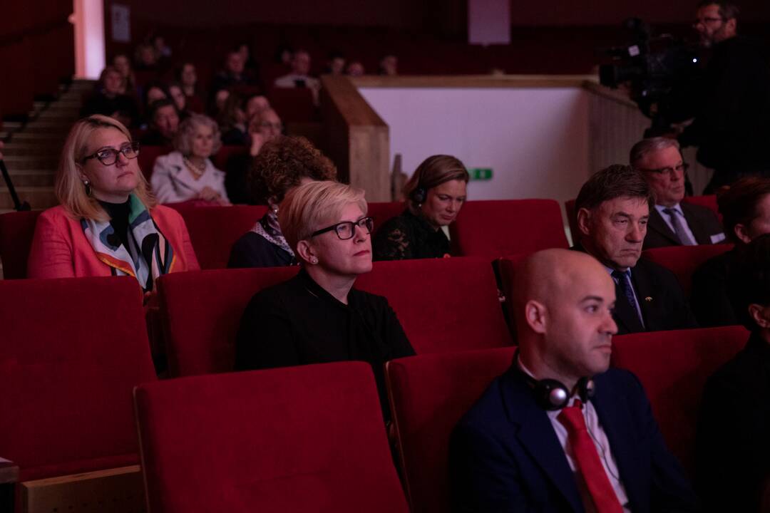 Premjerė lankėsi Litvakų kultūros forume