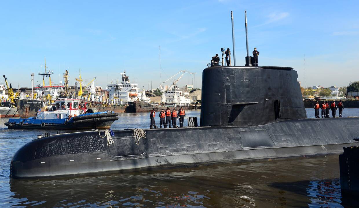 Argentina baigia dingusio povandeninio laivo paiešką