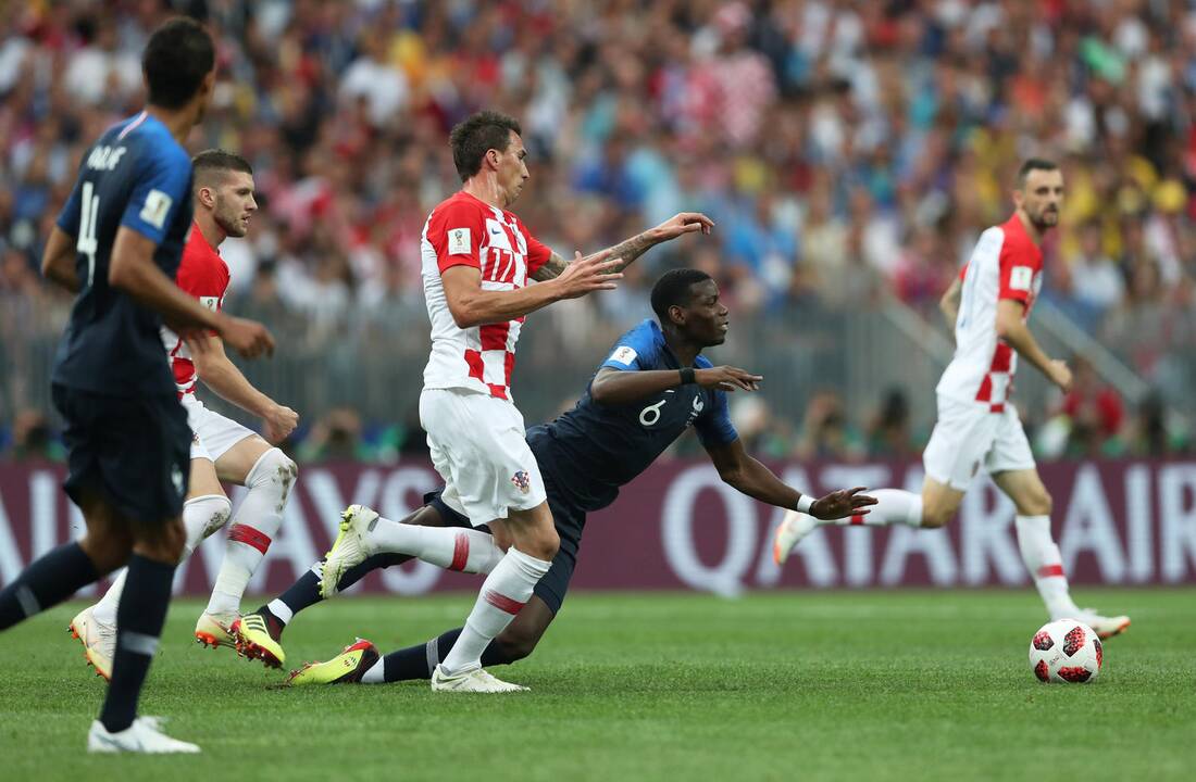 Pasaulio futbolo čempionato finalas: Prancūzija – Kroatija