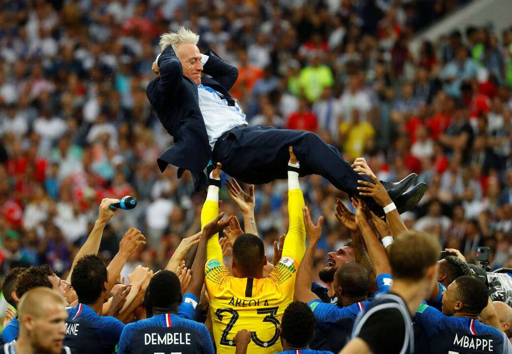 Pasaulio futbolo čempionato finalas: Prancūzija – Kroatija