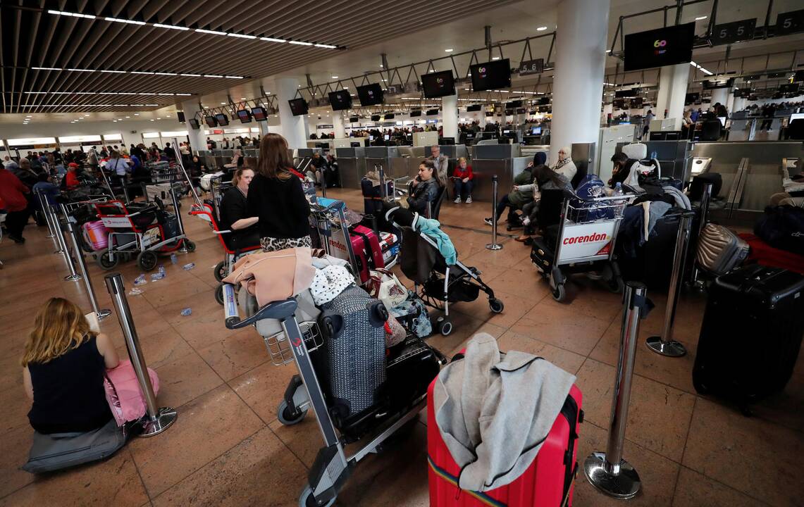 Spontaniškas streikas Briuselio oro uoste