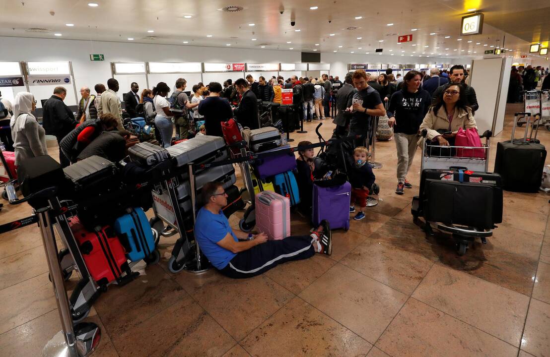 Spontaniškas streikas Briuselio oro uoste