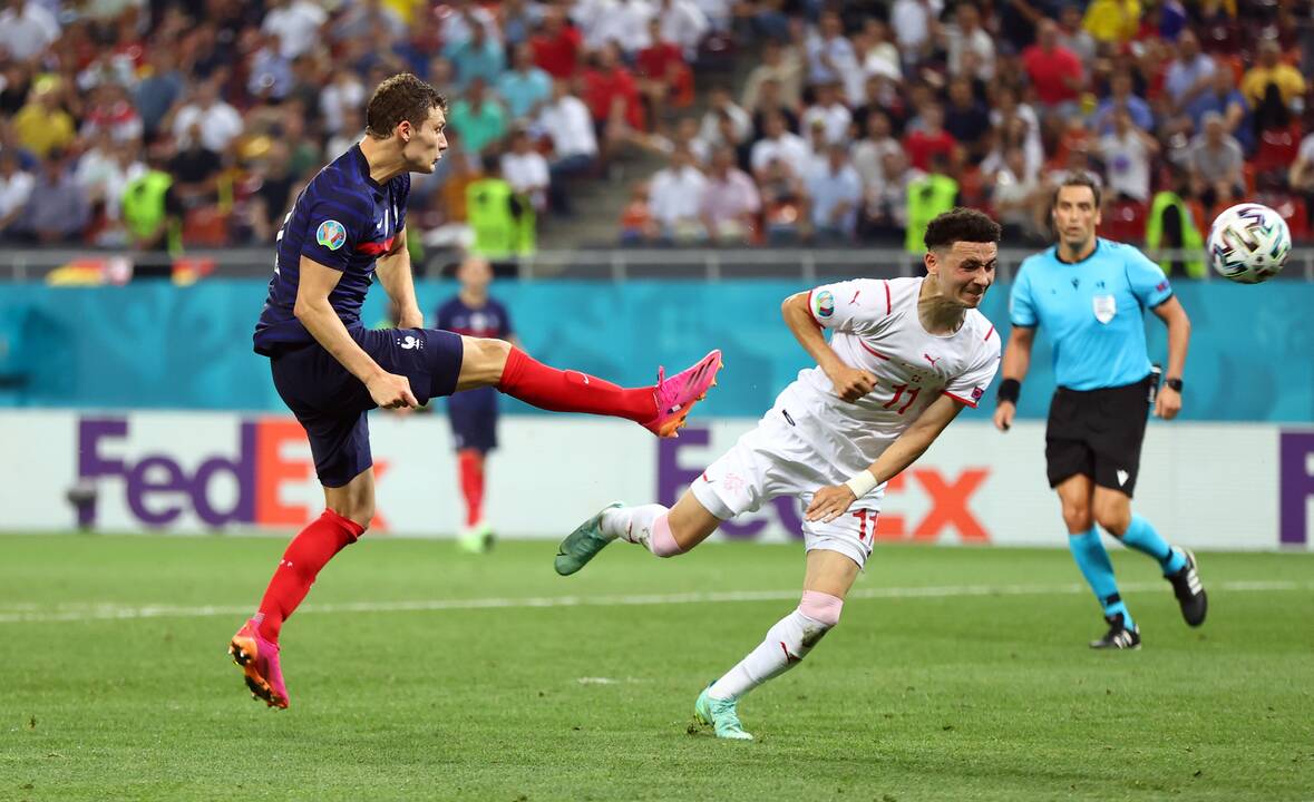 Euro 2020: Prancūzija – Šveicarija 3:3