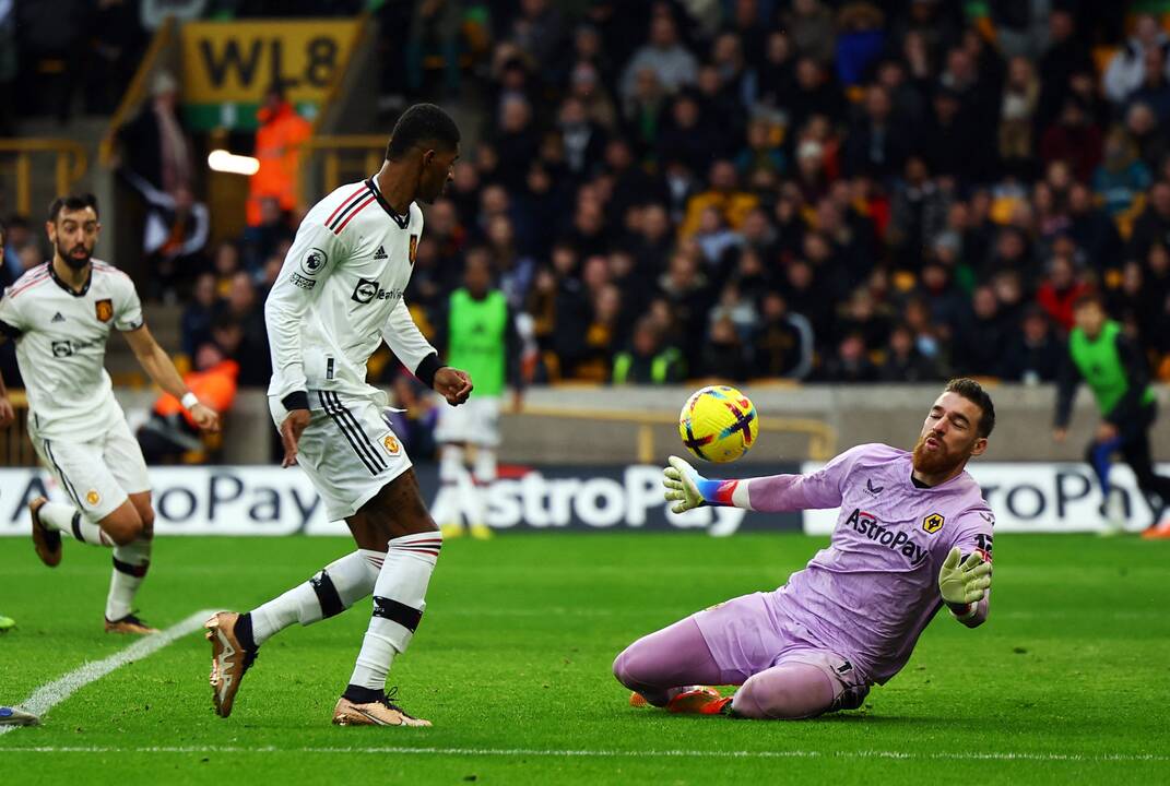 Drausmę pažeidęs M. Rashfordas pasirūpino „Manchester United“ pergale