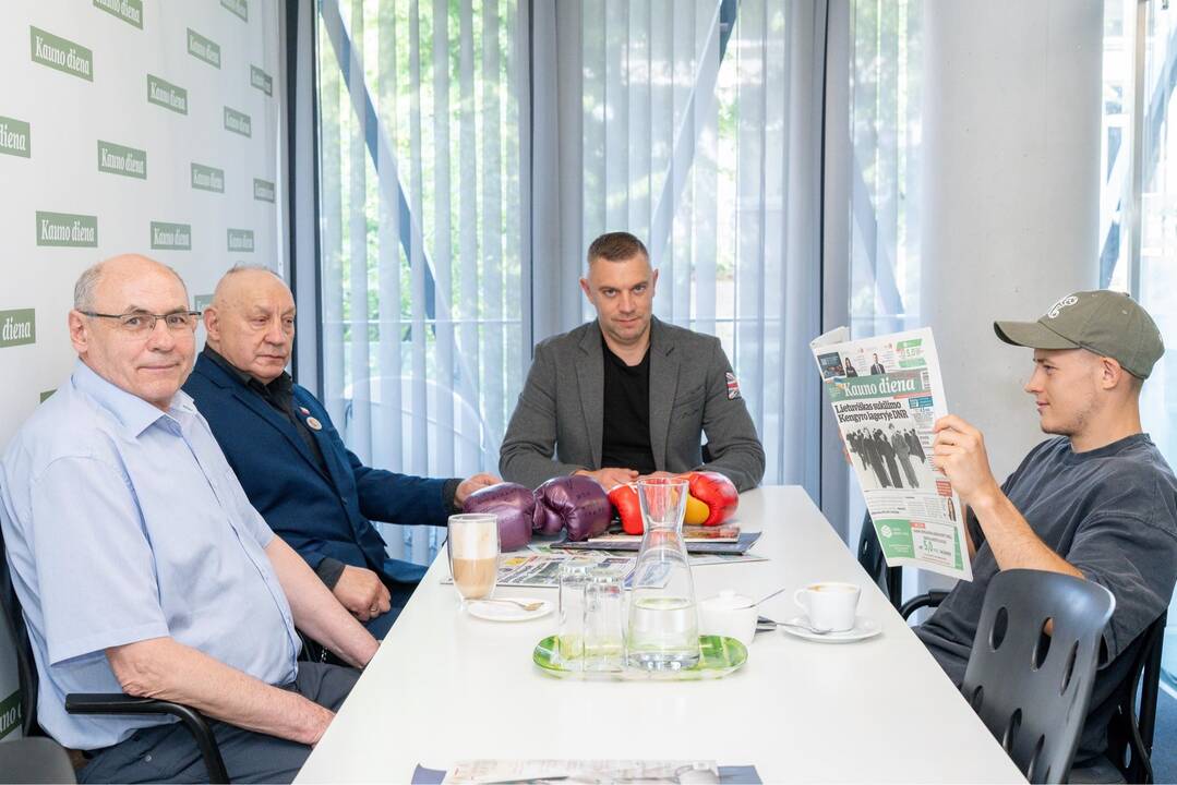 Metraštis: „Kauno dienoje“ užfiksuoti reikšmingiausi E. Stanionio karjeros akcentai.