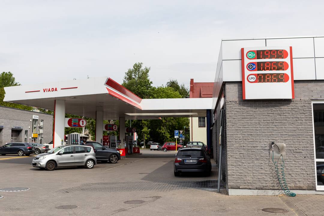 Kuro kainos Kauno degalinėse