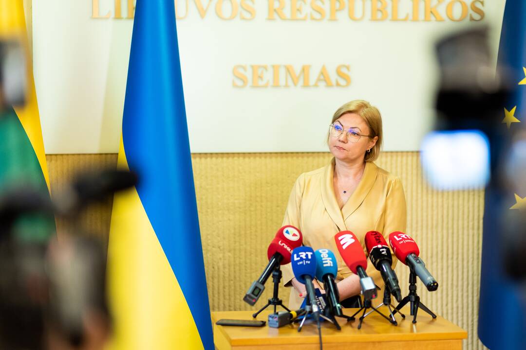 Seimo pirmininkės kabinete – Seimo dialogo grupės pasitarimas