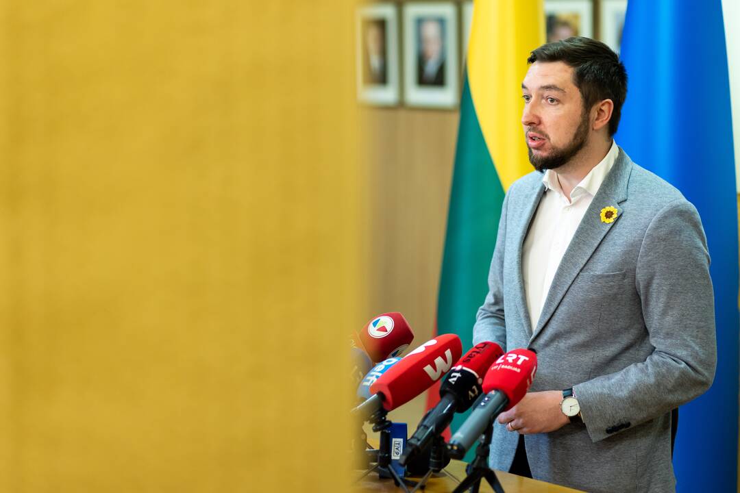 Seimo pirmininkės kabinete – Seimo dialogo grupės pasitarimas