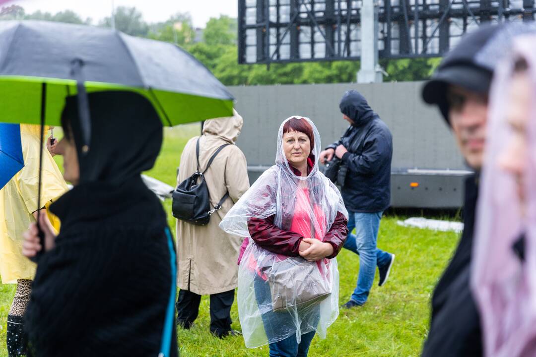 Šeimų sąjūdžio protestas prie Seimo