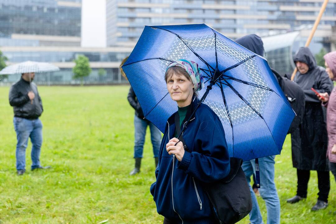 Šeimų sąjūdžio protestas prie Seimo