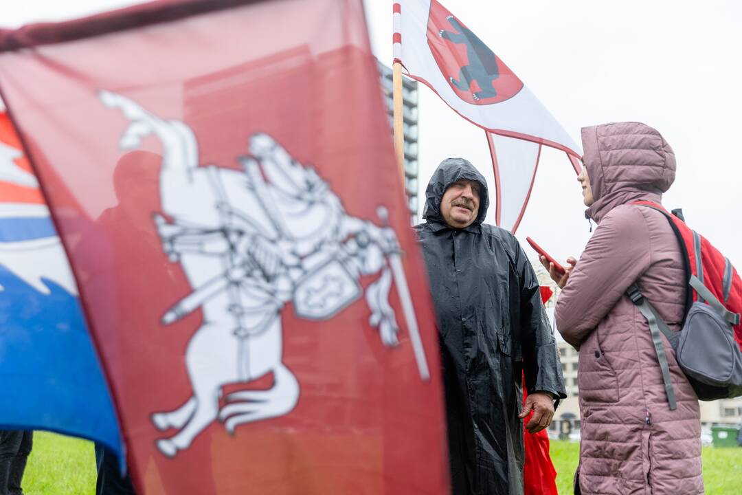 Šeimų sąjūdžio protestas prie Seimo