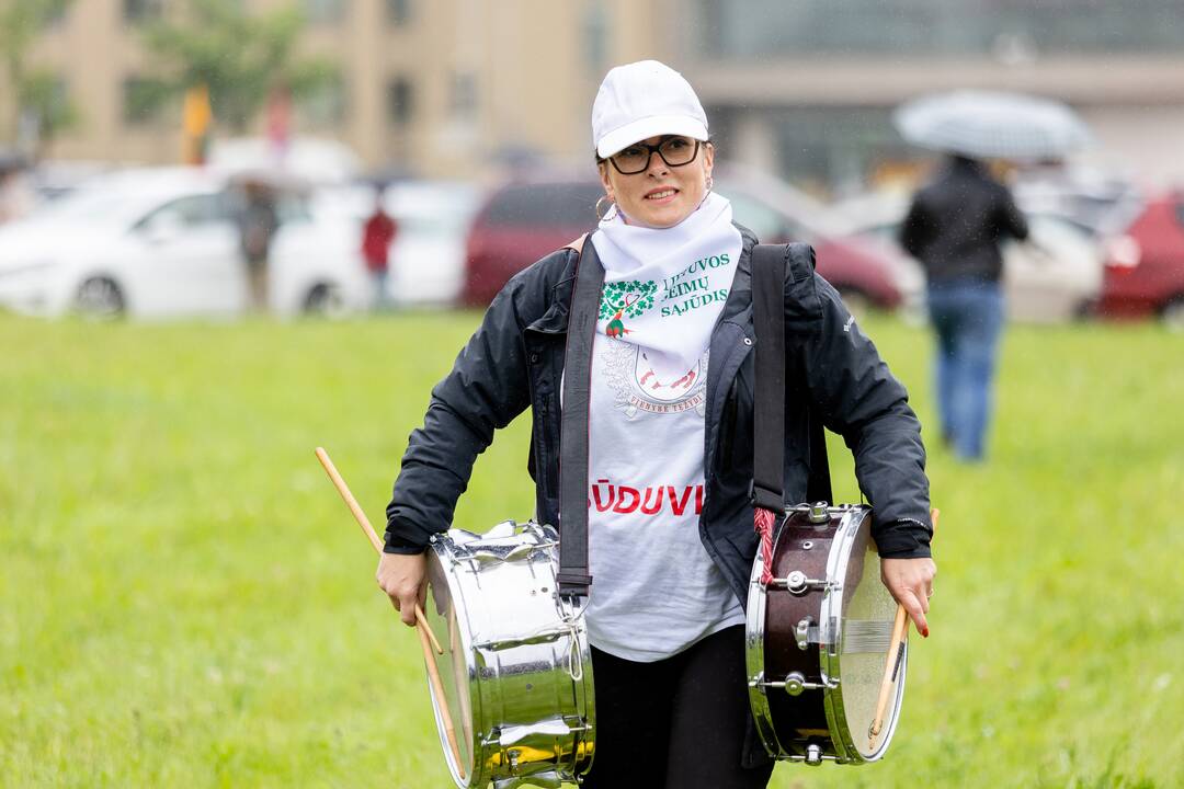Šeimų sąjūdžio protestas prie Seimo