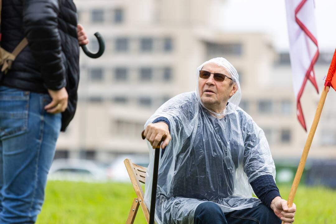 Šeimų sąjūdžio protestas prie Seimo