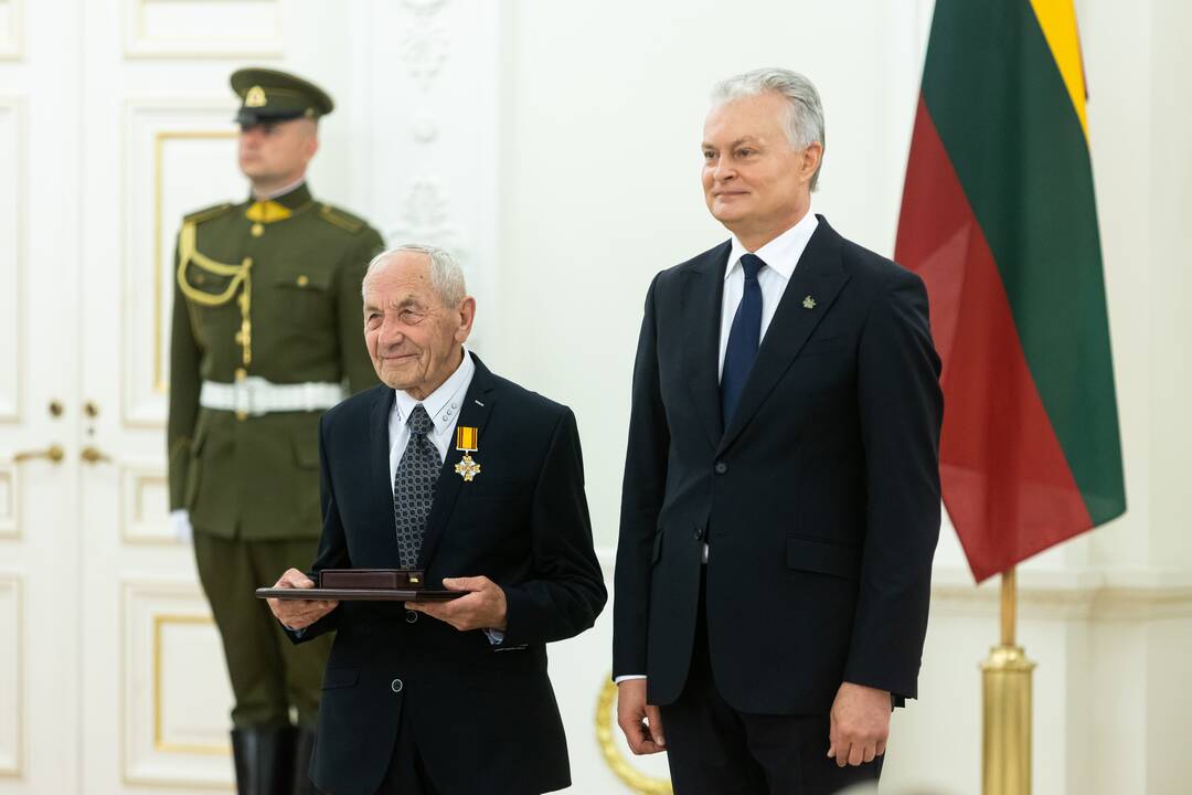 Valstybės apdovanojimų įteikimo ceremonija