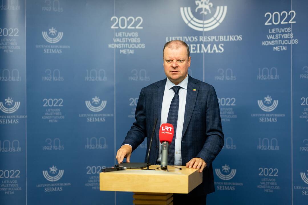 Seimo rudens sesijos pradžia