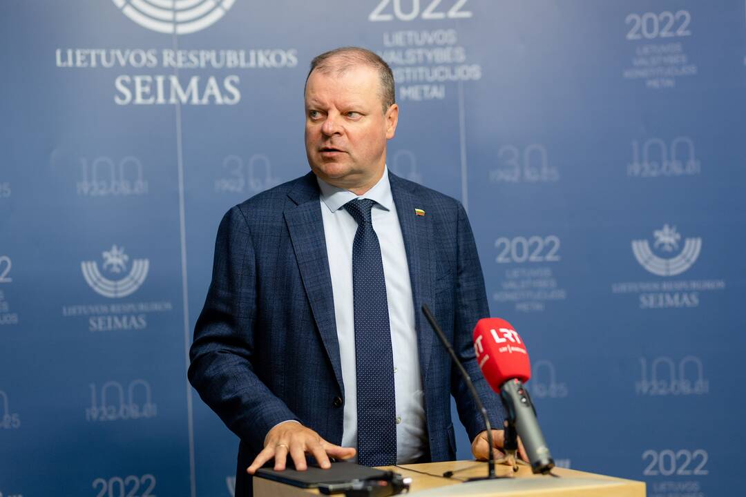 Seimo rudens sesijos pradžia