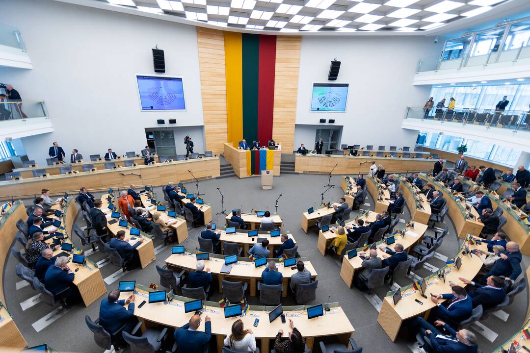 Seimo rudens sesijos pradžia