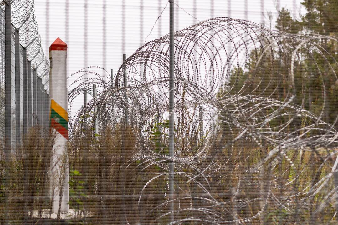 Pasienyje su Baltarusija apgręžti šeši neteisėti migrantai