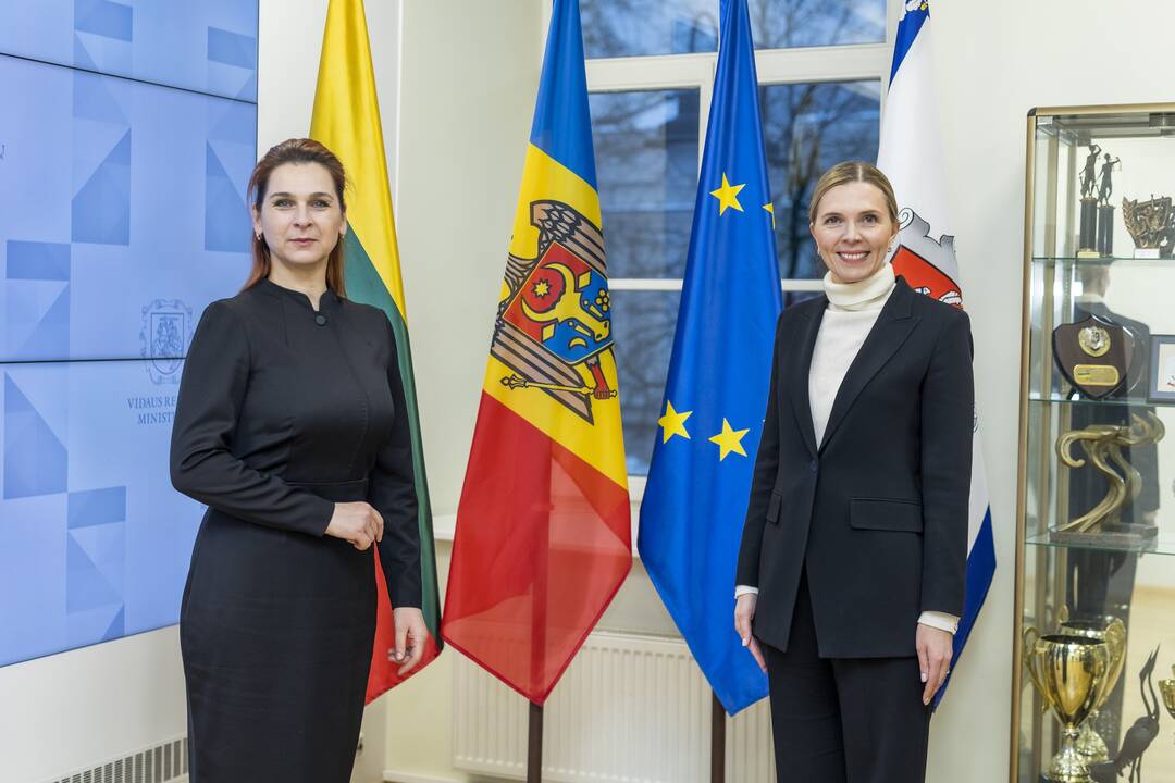 A. Bilotaitė susitiko su Moldovos vidaus reikalų ministre A. Revenco