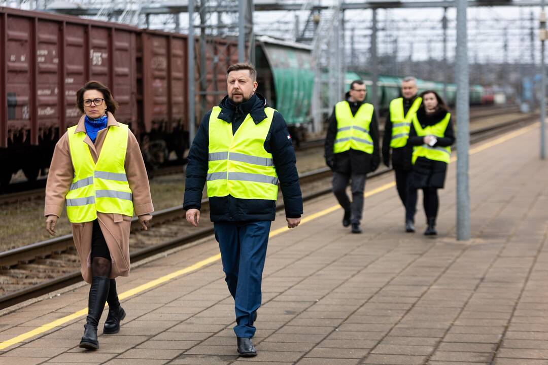 Spaudos konferencija apie stiprinamą krovinių gabenimo kontrolę