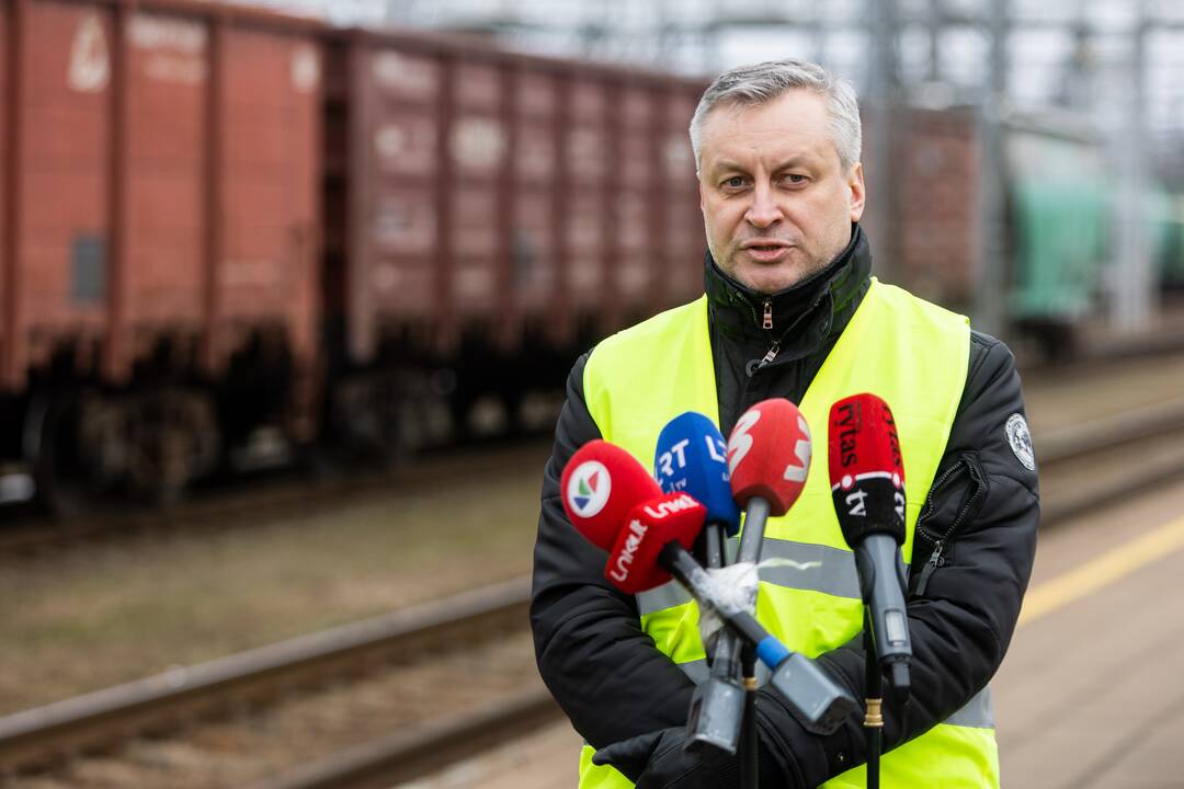 Spaudos konferencija apie stiprinamą krovinių gabenimo kontrolę