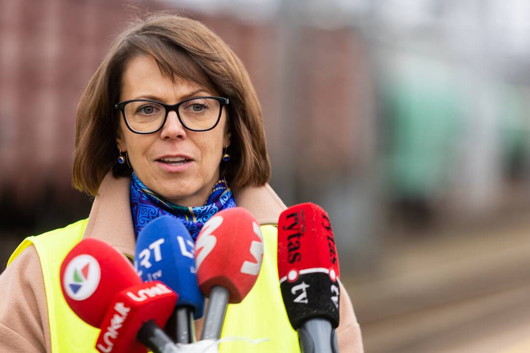 Spaudos konferencija apie stiprinamą krovinių gabenimo kontrolę
