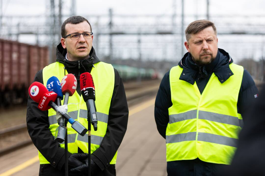 Spaudos konferencija apie stiprinamą krovinių gabenimo kontrolę