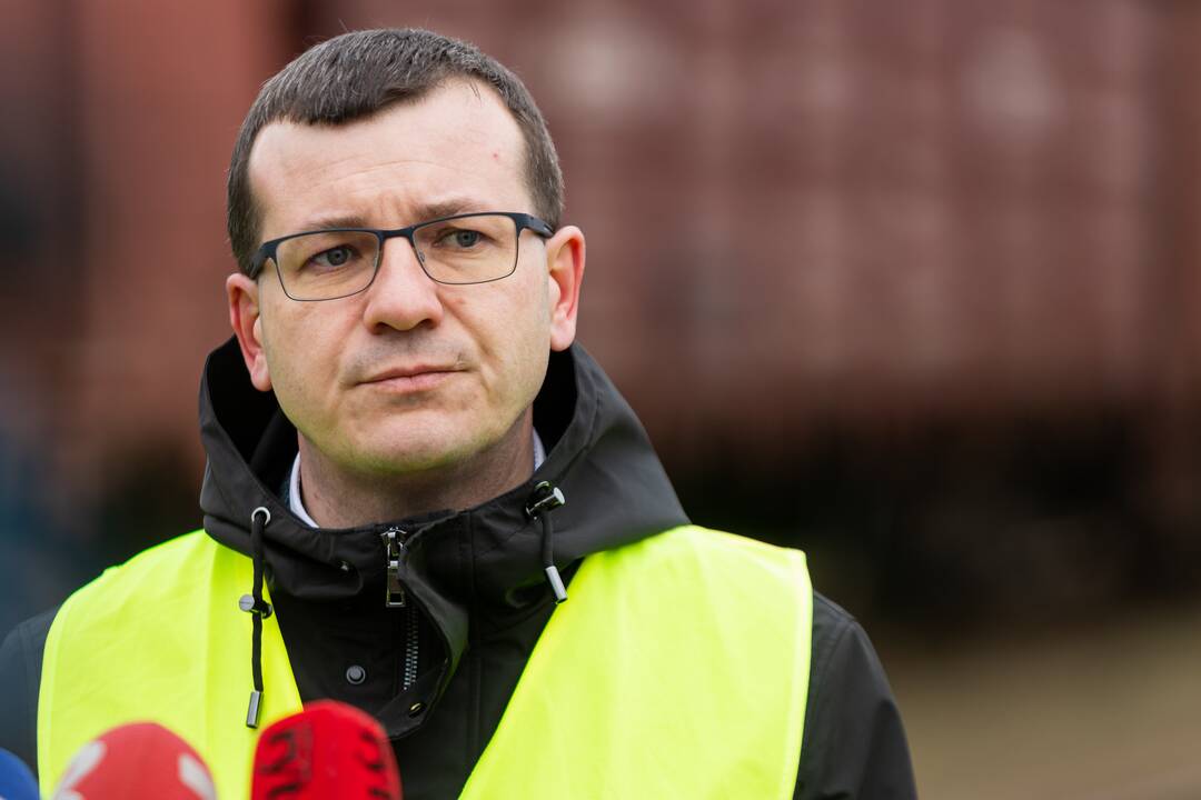 Spaudos konferencija apie stiprinamą krovinių gabenimo kontrolę